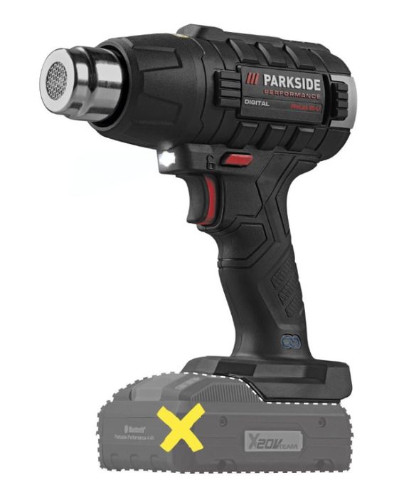 Parkside Performance dmuchawa goracego powietrza 20V nowa