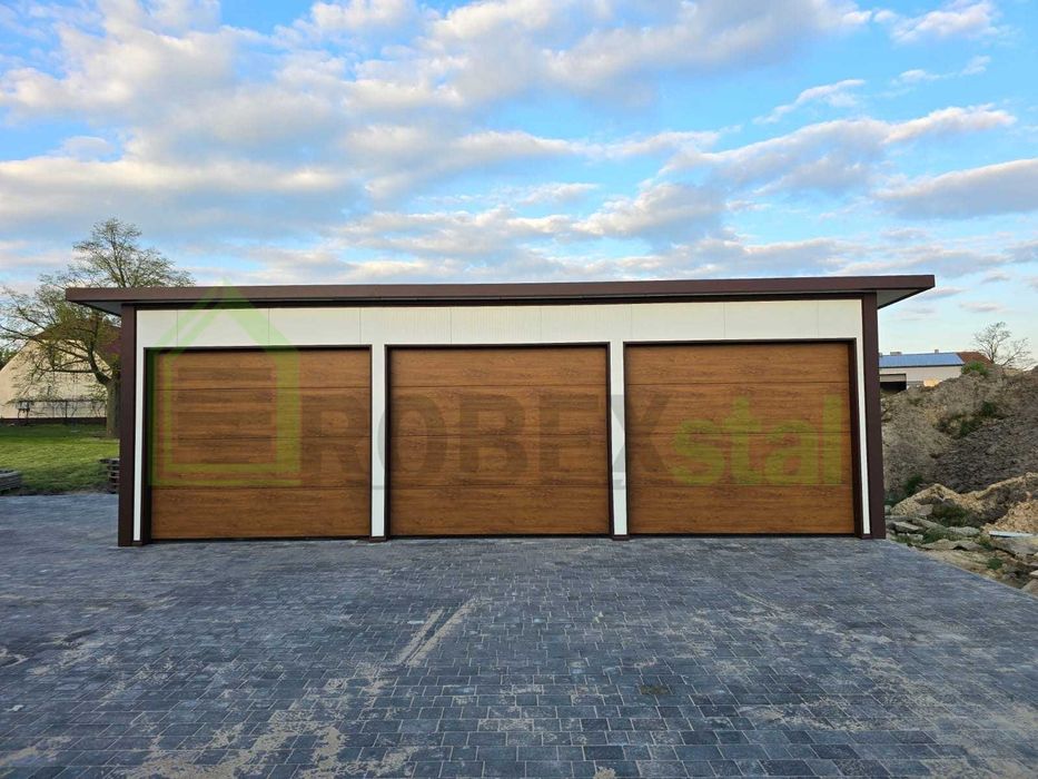 garaż z płyty warstwowej PIR 10CM 9x6 każdy wymiar montaż cały kraj