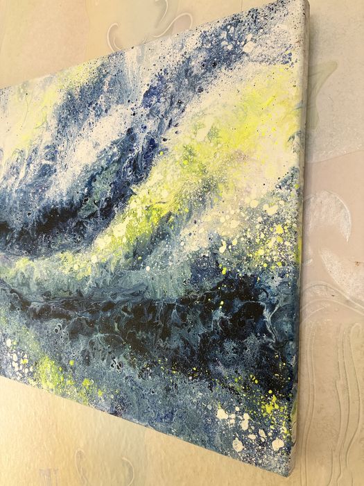 Абстрактна авторська картина на холсті абстракція ручна робота