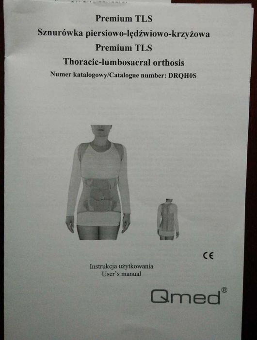 QMED Premium TLS Wysoka orteza DRQH0S