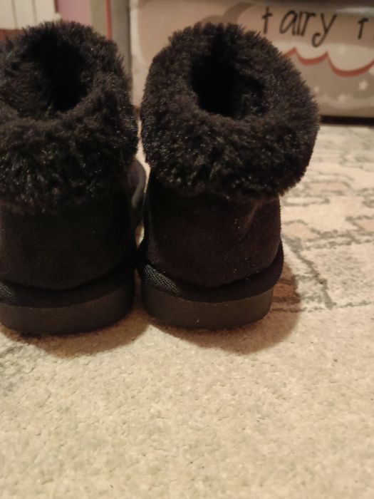Botki ocieplane dziewczęce 33 r