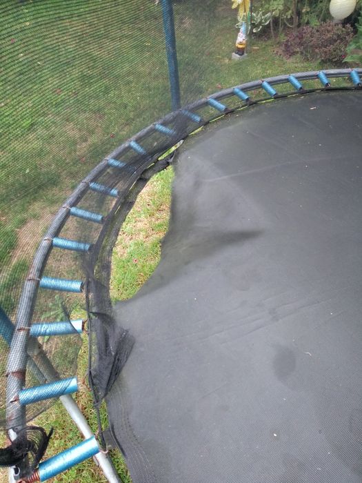 Trampolina na części