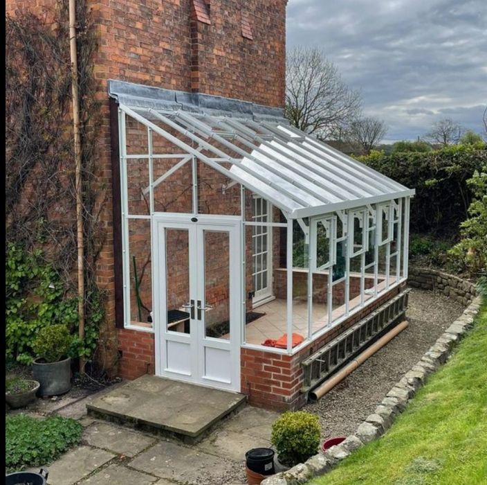 Теплиця односкатна тепла 7м×3м