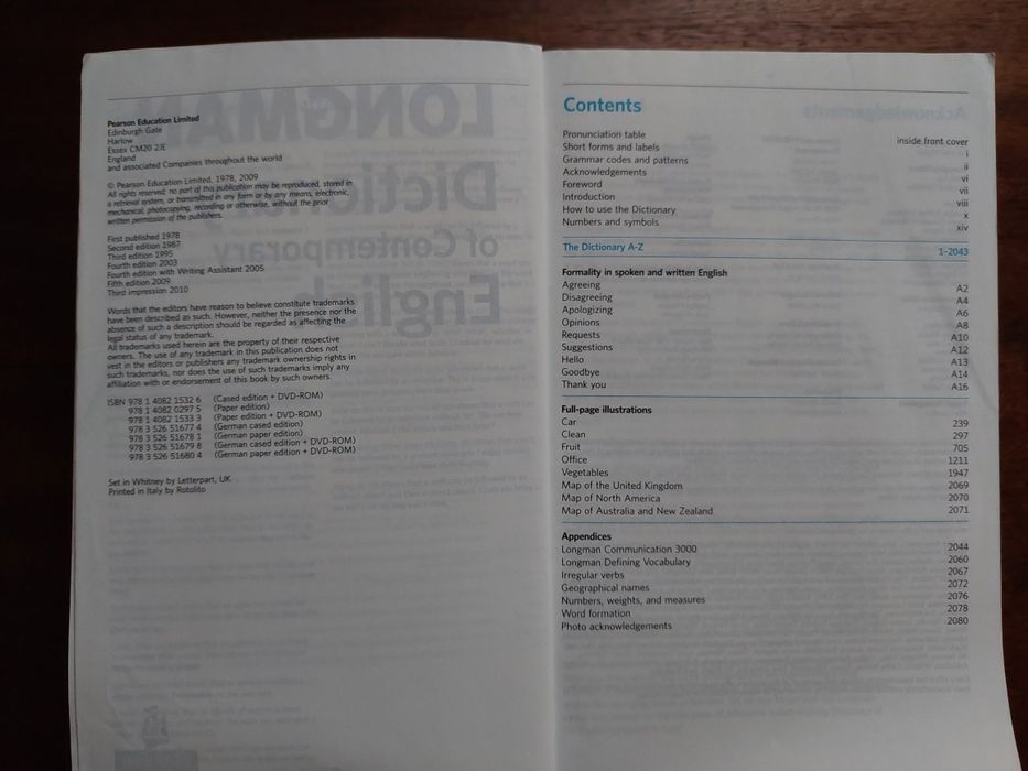 Dictionary of Contemporary English
