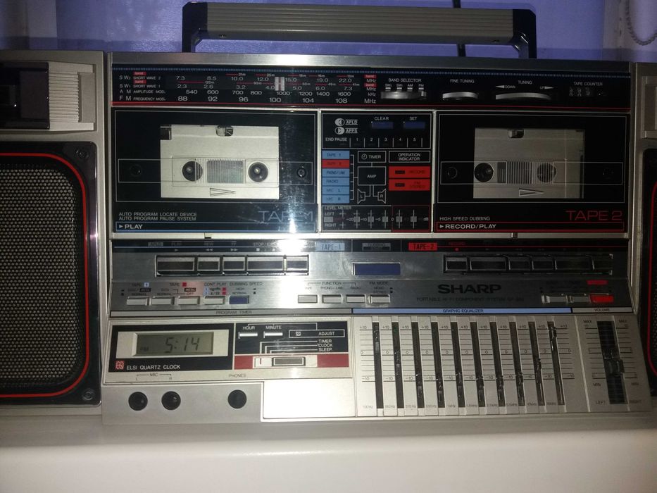 Винтажная магнитола Sharp GF-800Z(S)