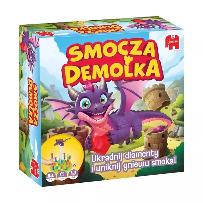 Smocza Demolka Gra. Jumbo. Nowy Produkt