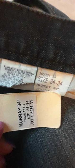 Granatowe jeansy męskie .Nowe z metką .LFC.R34-34