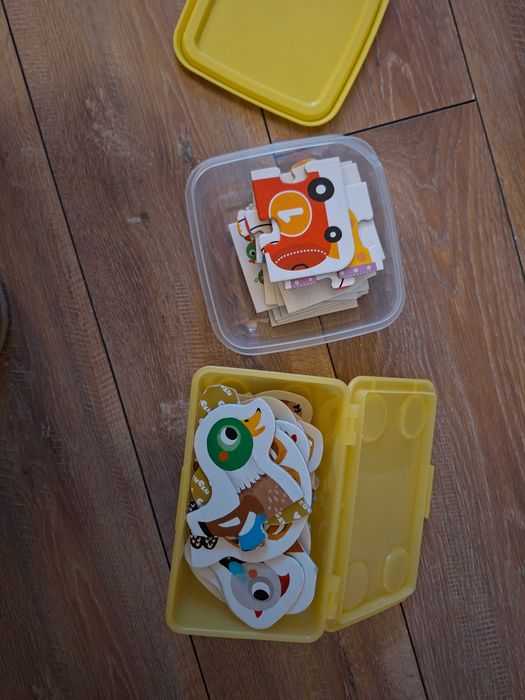 czuczu puzzle zwierzaki i pociąg