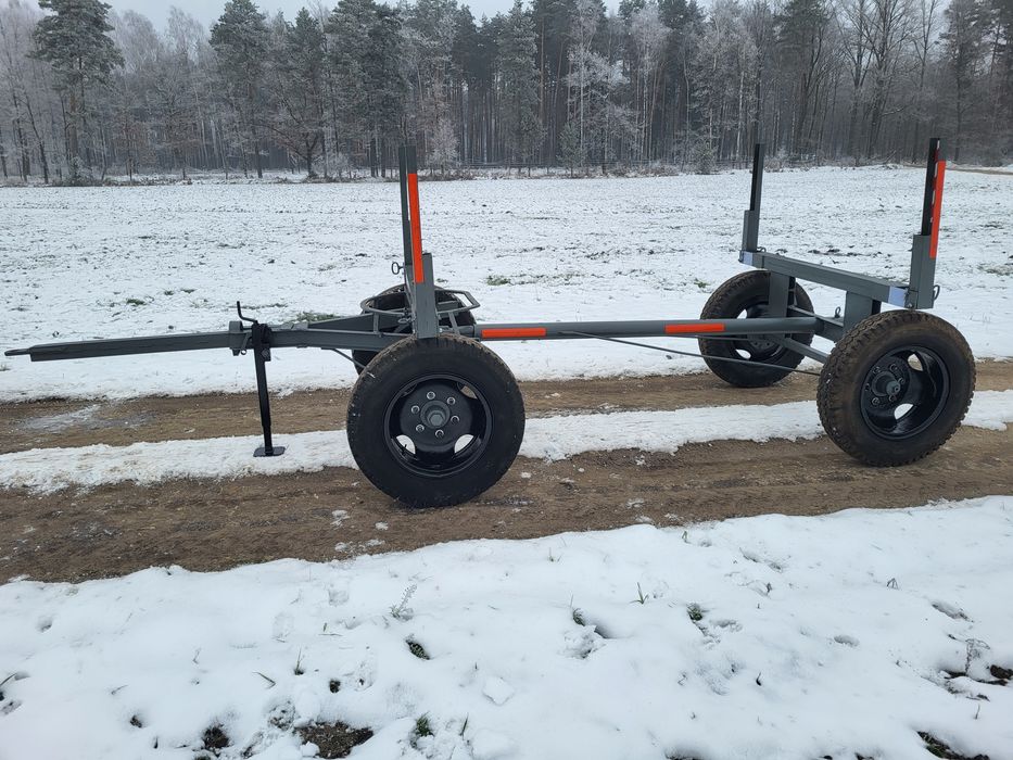 Dłużyca do drewna, wóz metalowy