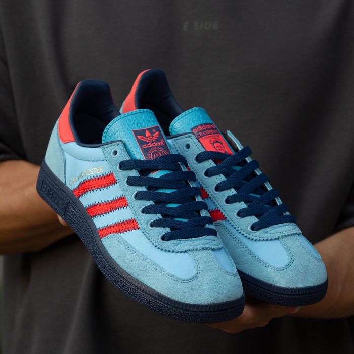 36-45 р кросівки Adidas Spezial x C.P Company Blue