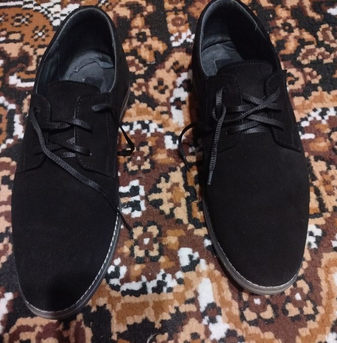 Туфлі  чоловічі замшеві