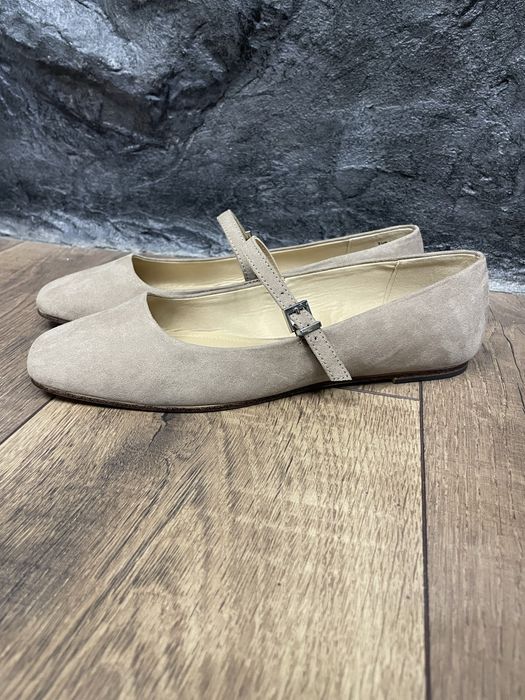 Бежеві балетки Мері Джейн