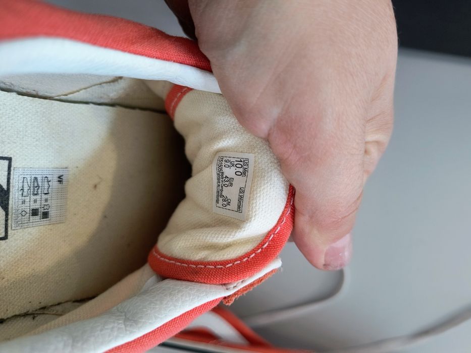 Buty Vans 43 pomarańczowe