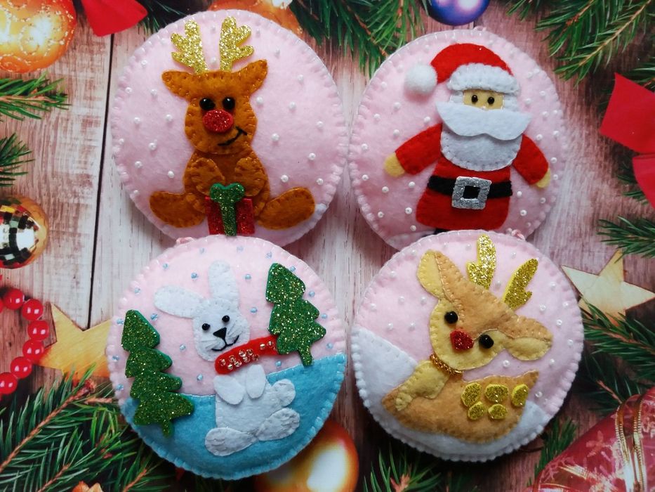 Игрушки из фетра