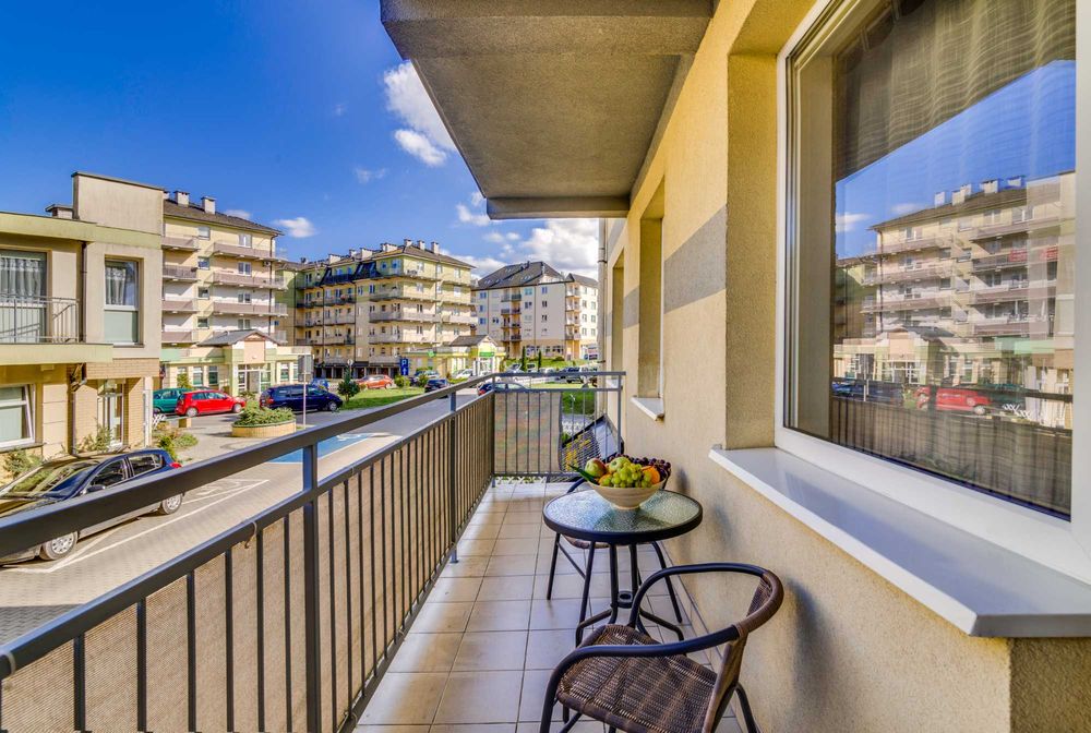 Apartament DUNE z balkonem - 500m od morza (Ustka, Na Wydmie)