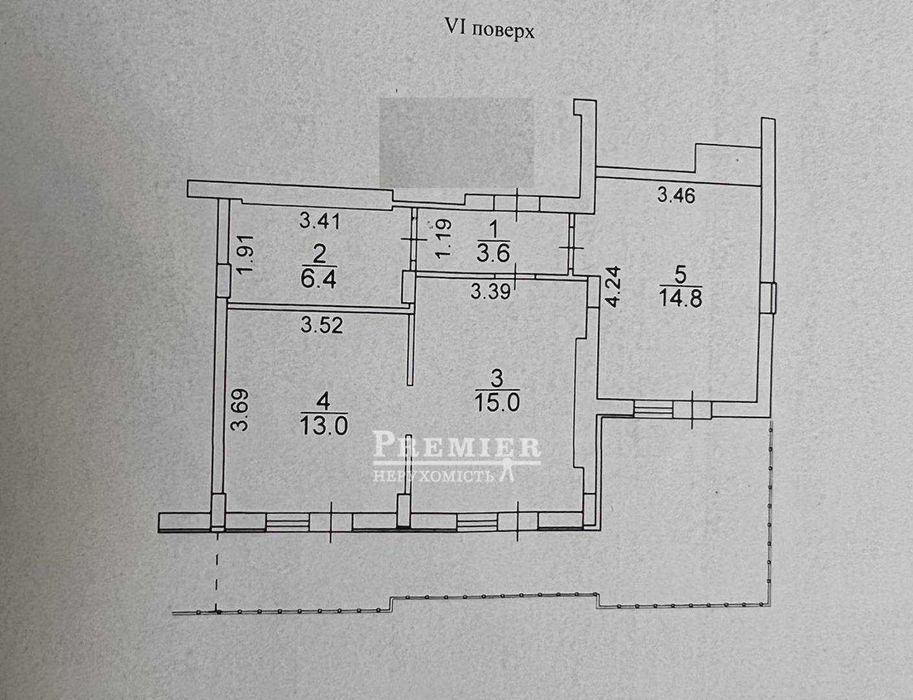 2-rooms apartment apartment by the address (area 62 m²) - Atlanta.ua - photo 15