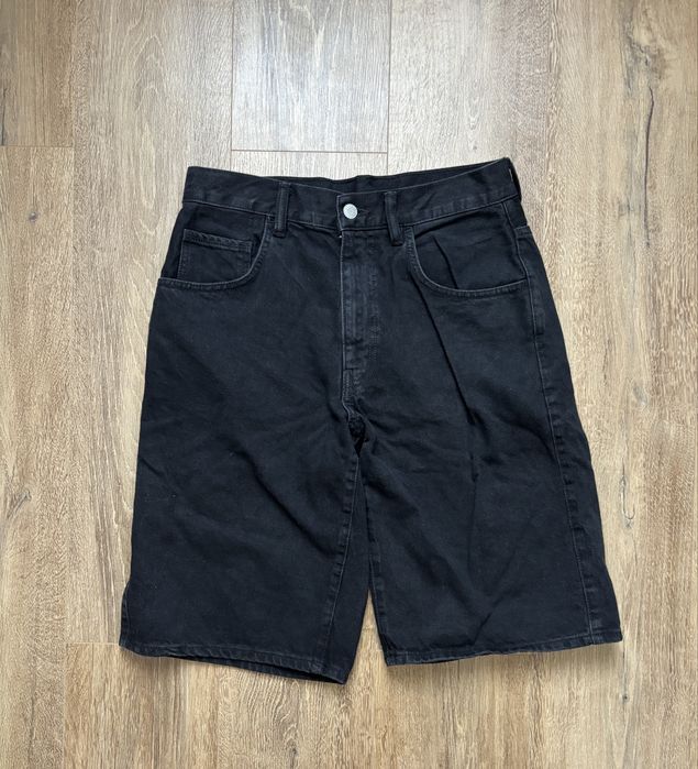 zara black shorts шорты зара черные