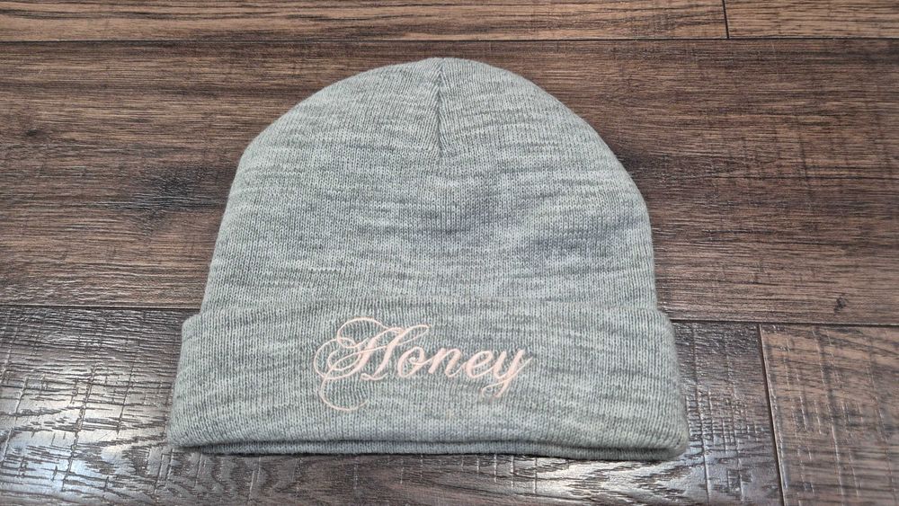 czapka nr 2 szara honey damska mohito wiosna młodzieżowa A 14
