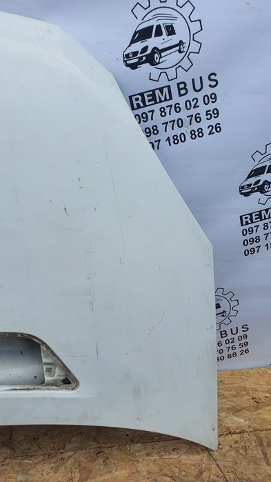 Капот Volkswagen Crafter 2.0, 2.5 крафтер білий