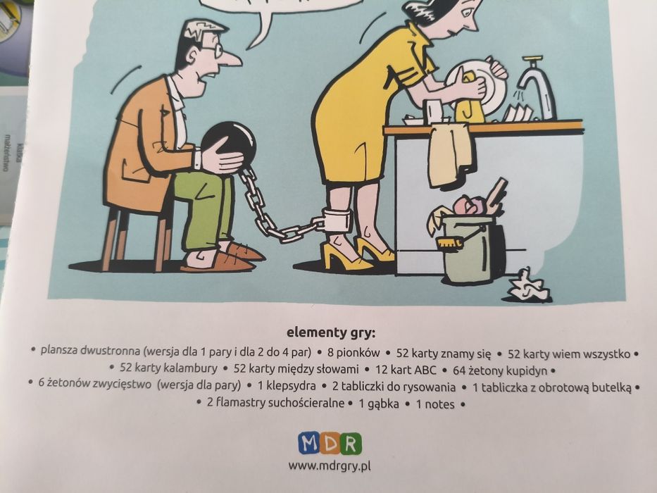 Gierki małżeńskie gra planszowa