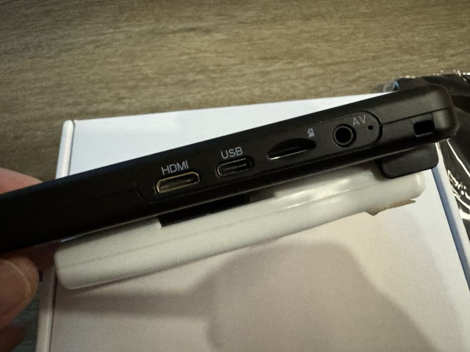 Lupa de video digital auxiliar leitura, daltonismo