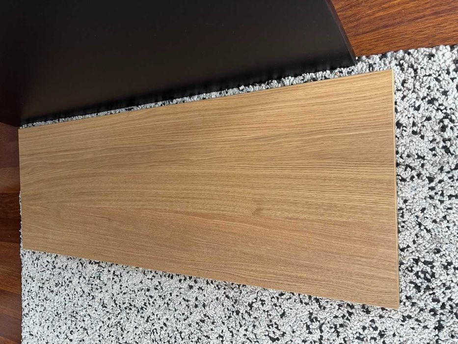 IKEA  Blat  do Besta, 120 x 42 cm, fornir   debowy  j. nowy 204. 729.18 panel górny