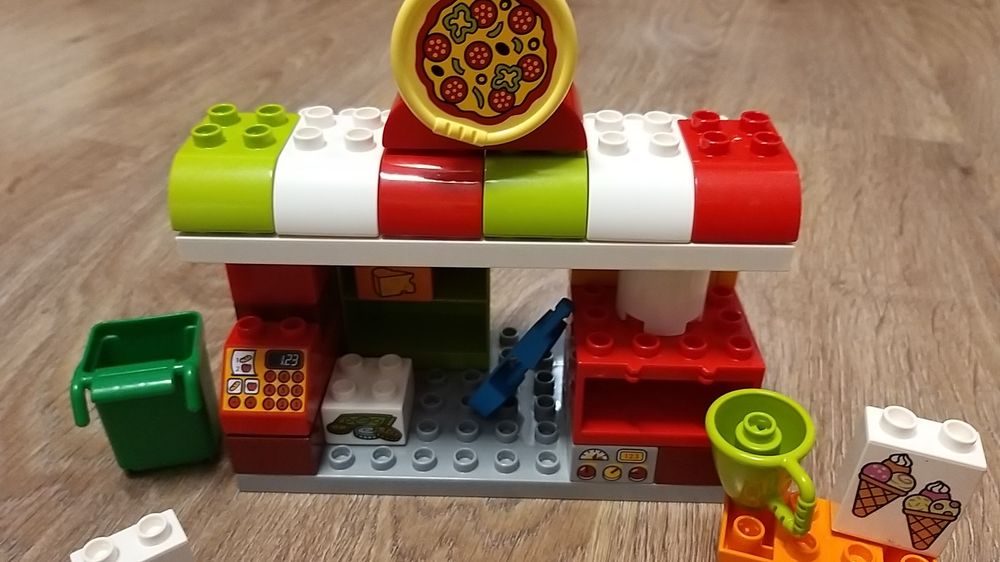 Klocki lego duplo pizzeria 10843