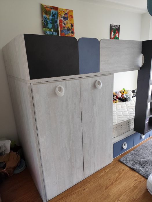 Beliche com arrumação