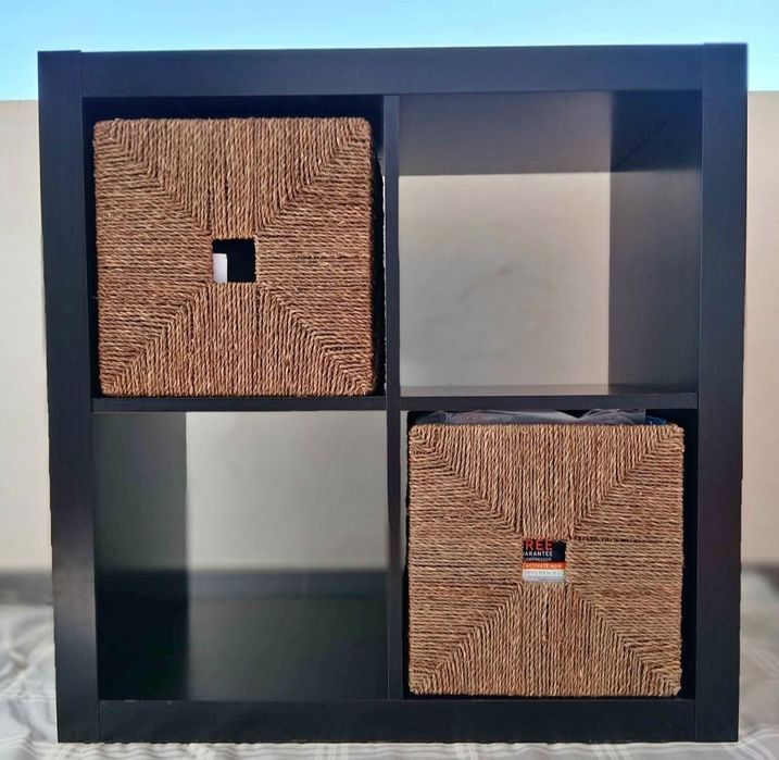 Móvel Cubo com 2 Cestos de Arrumação