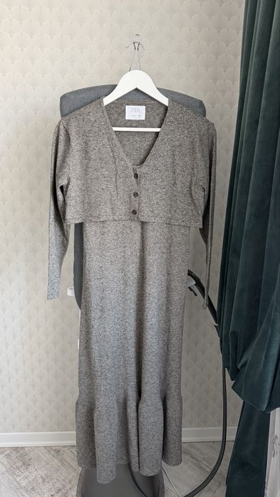 Комплект сарафан та кардиган Zara