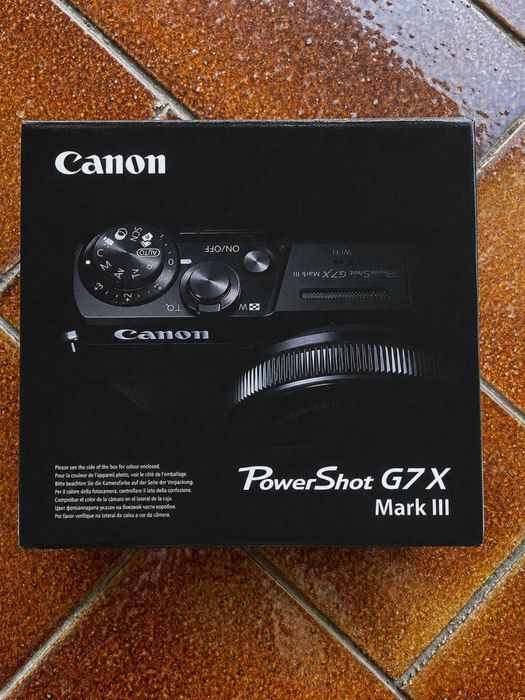 Canon G7X Mark lll Black