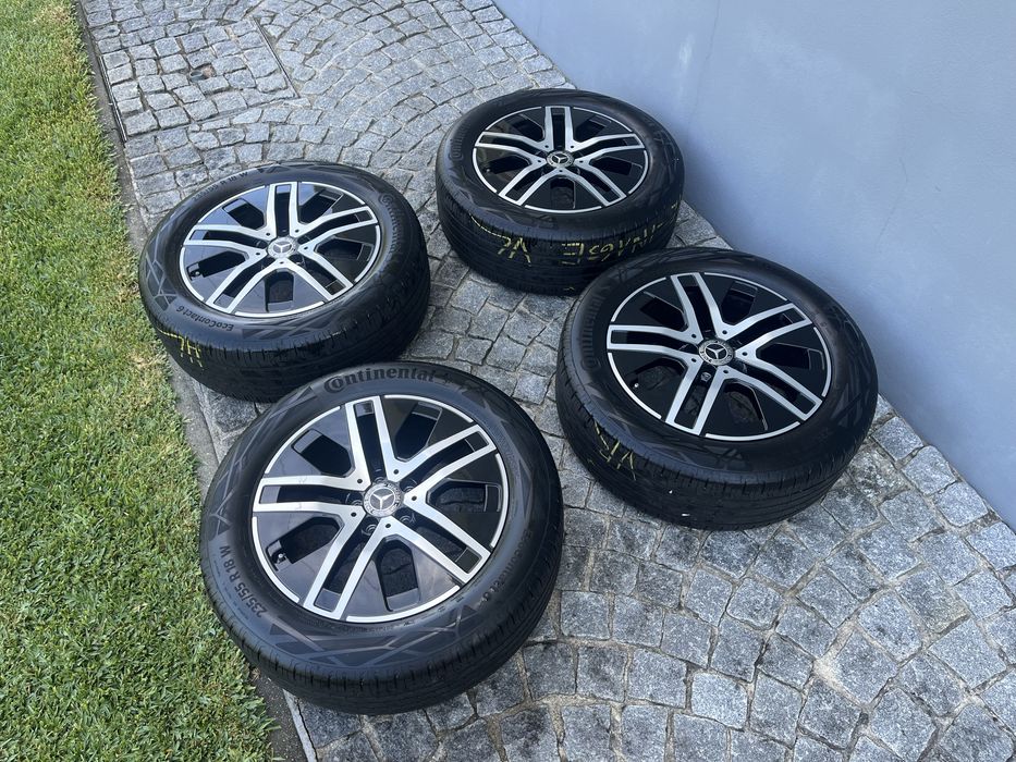 4 Jantes 18 Mercedes 5x112 Originais - Com 4 Pneus 235/55R18