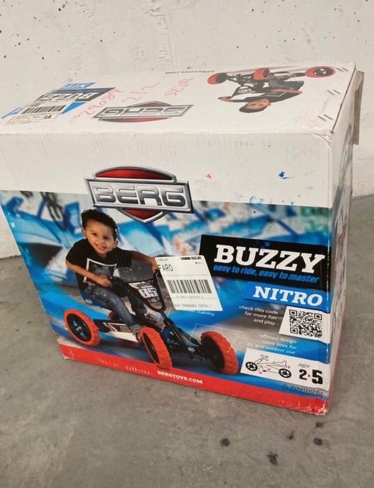 Kart Carro a Pedais Berg Buzzy Nitro