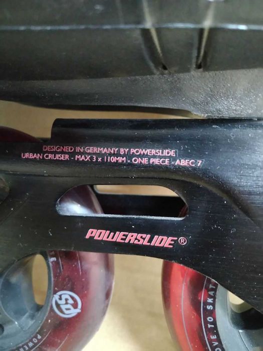НОВІ Ролики Powerslide Vi ATP Men 110 (ВІТРИНА) устілка 257 мм (EU 40)