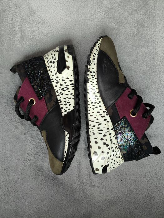 Sneakersy Steve Madden JCLIFF rozmiar 33 Oliwkowe stan bardzo dobry