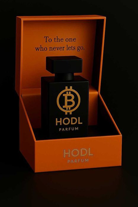 Perfume Bitcoin HODL – edição exclusiva para ele e ela