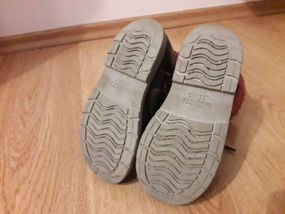 Kozaki Lasocki Kids rozm. 27, skóra