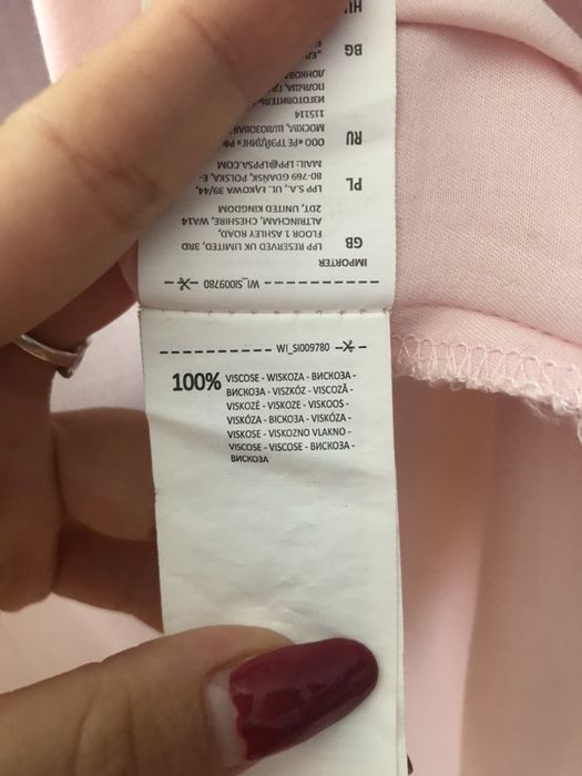 Jasno różowa koszula SinSay