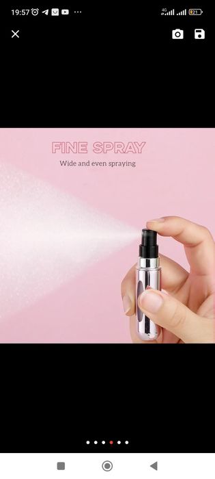 Флакон для парфумів багаторазовий 5мл.