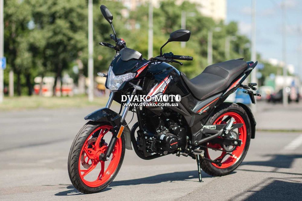 Новый Мотоцикл Viper ZS200A-3 Чёрный, Сервис(МОТОСАЛОН)!!