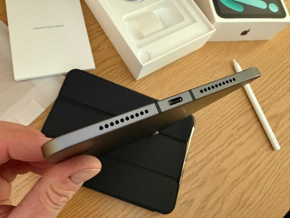 iPad Mini 6gen 256Gb Cellular IDEAŁ! Szkło, etui + Apple Pencil!