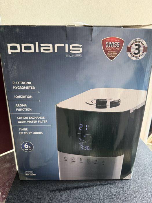 Зволожувач повітря Polaris 6 л з іонізацією та таймером