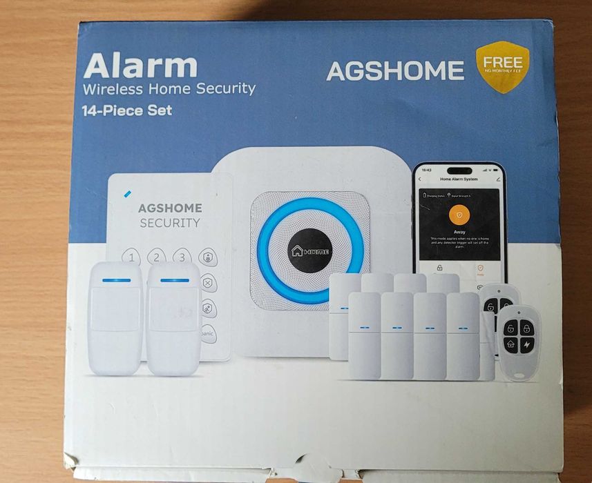 Bezprzewodowy System Alarmowy GSM–Zestaw 10 Czujników do Ochrony Domu