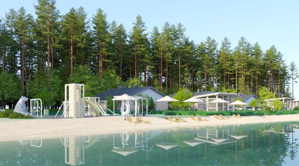 Каартира 37 м2, рядом с лесом и озером.