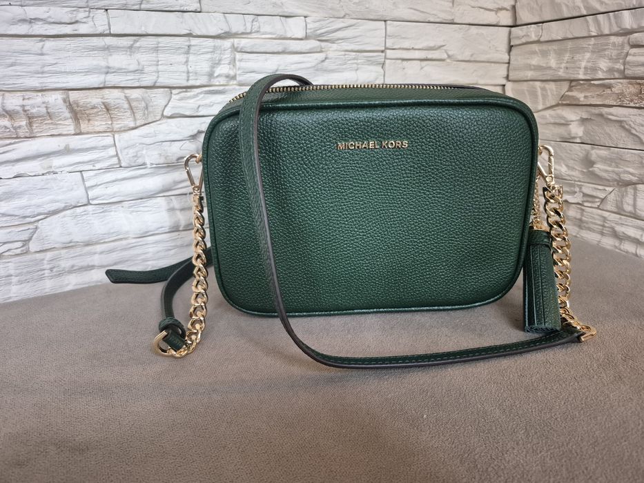 Torebka Damska Michael Kors Jet Set  Camera Bag Skórzana