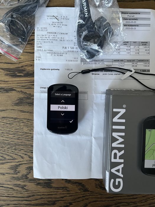 garmin 830 nawigacja