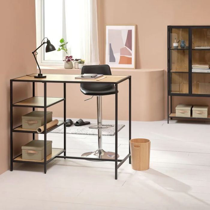 Продам барний стіл TRAPPEDAL 60x120 дуб/чорний