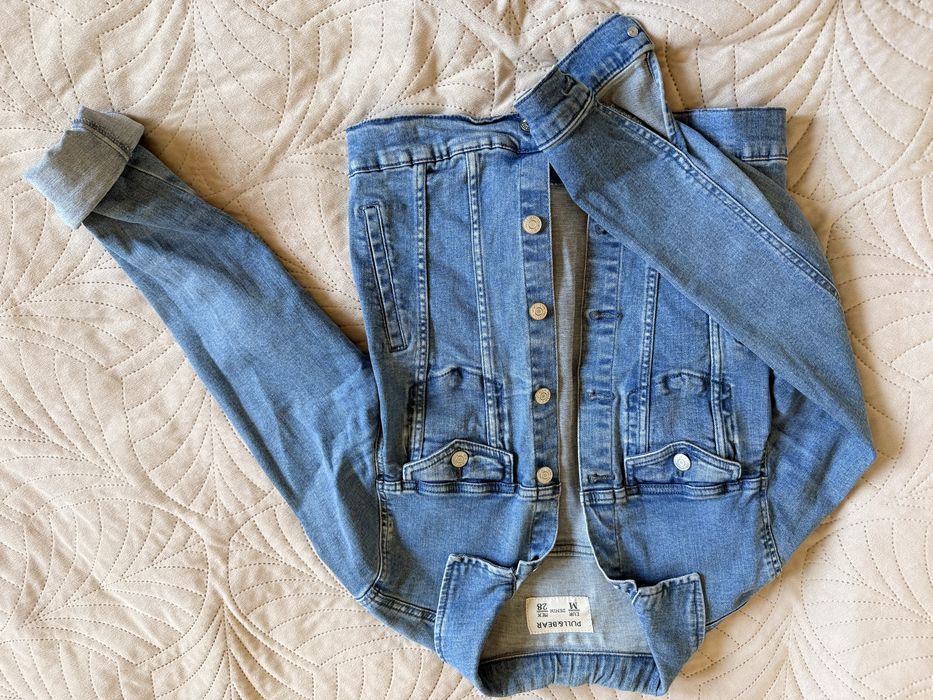 Damska bluza dżinsowa Pull&Bear rozm. M