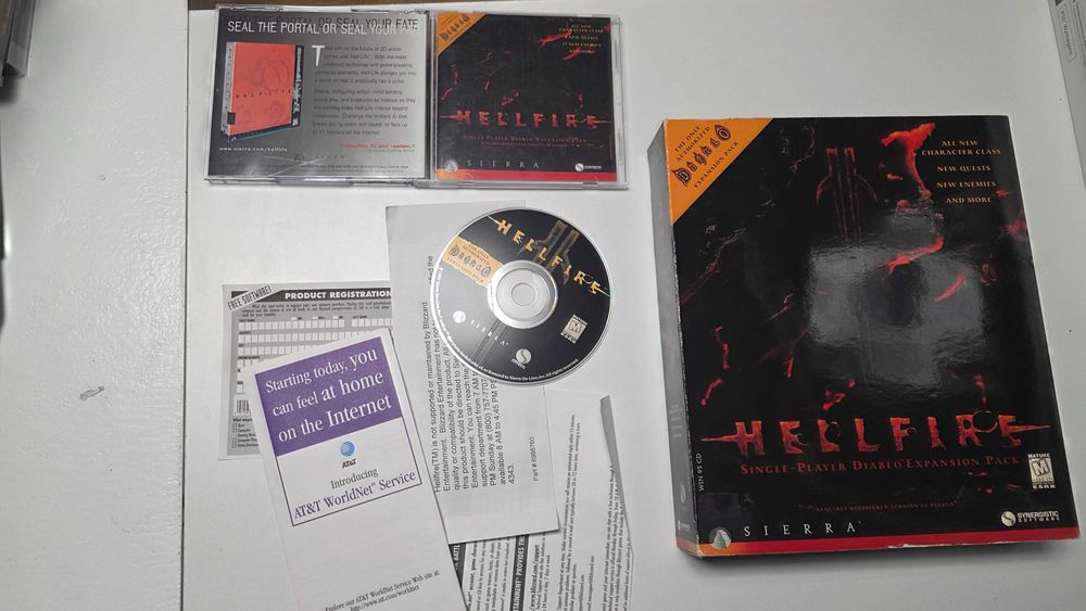 PC Diablo Hellfire premierowe wydanie big box