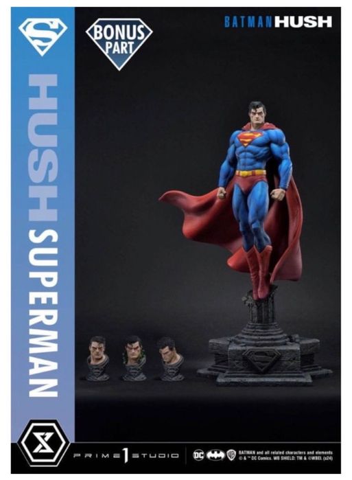 Prime 1 Studio Ultimate Premium Masterline Batman ( Hush ) – Superman Man of Steel Bonus Version